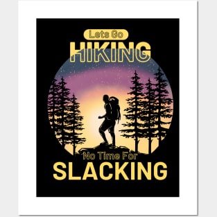 Lets Go Hiking Posters and Art